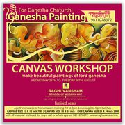 Ganesha Canvas Painting Workshop 