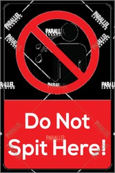 Do not Spit | No Spitting Sign | No Spitting 