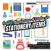 Reliable Manufacturers & Dealers for Stationery Items